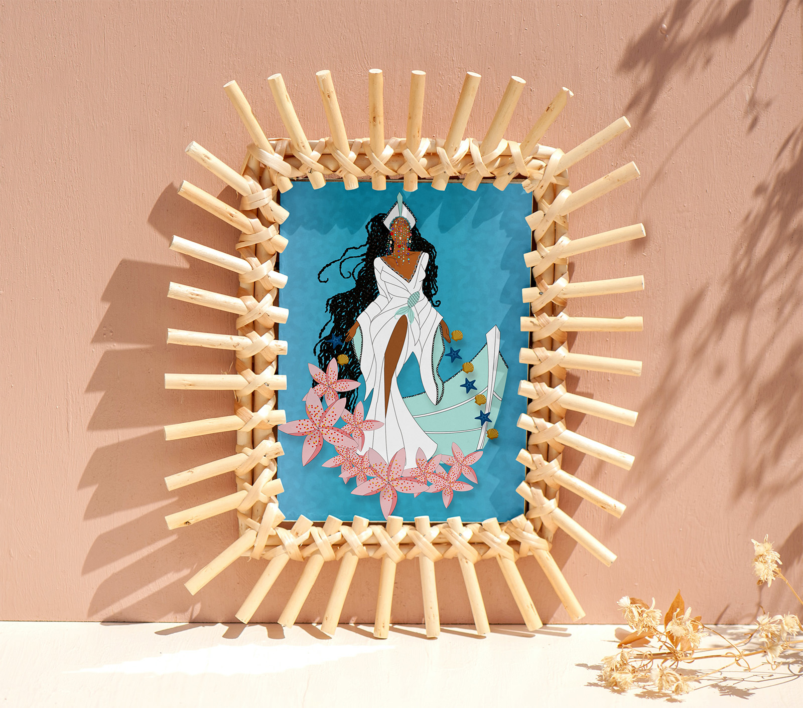 Bamboo Frame Mockup
