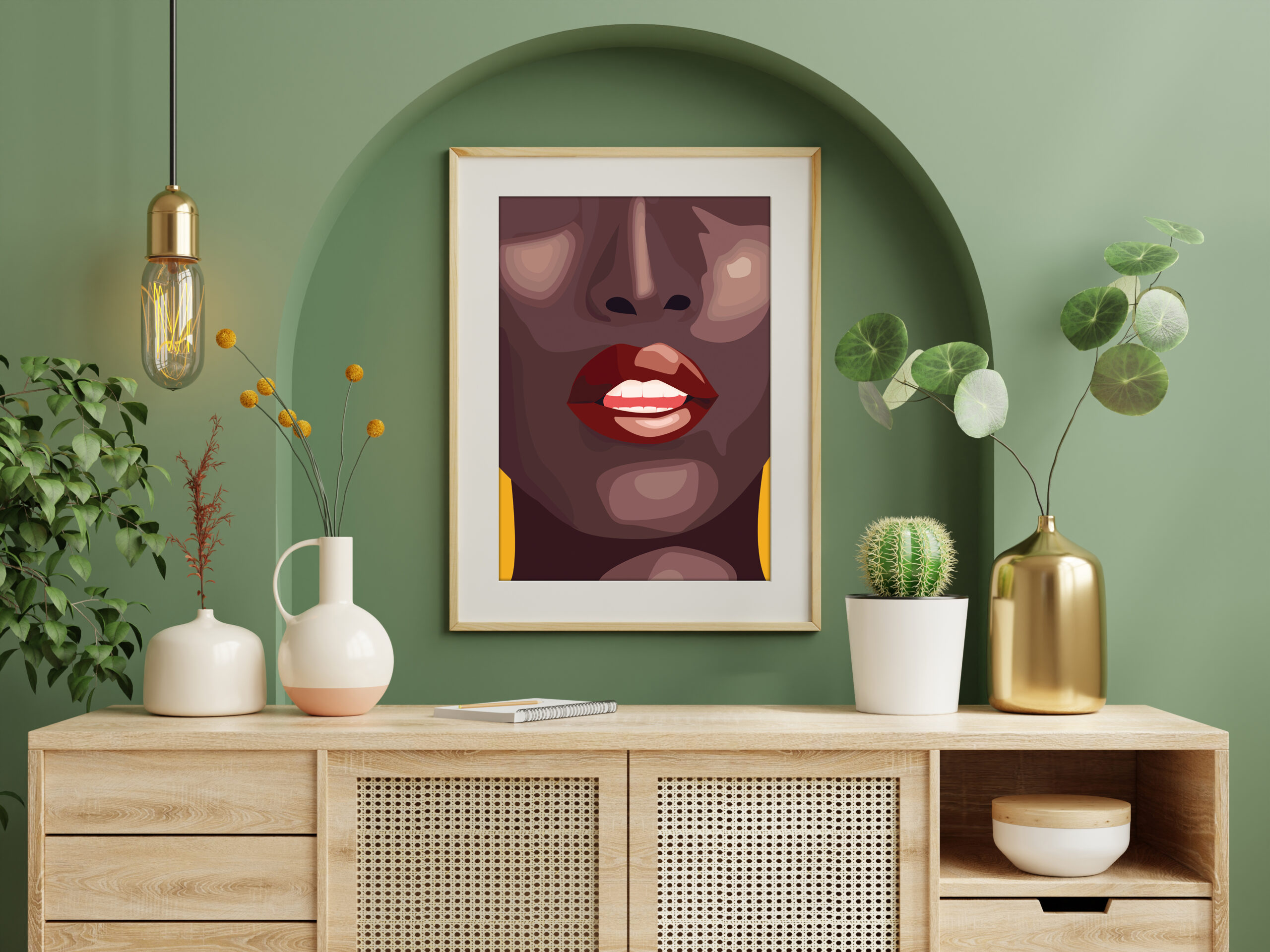 Mockup quem tem medo do feminismo negro